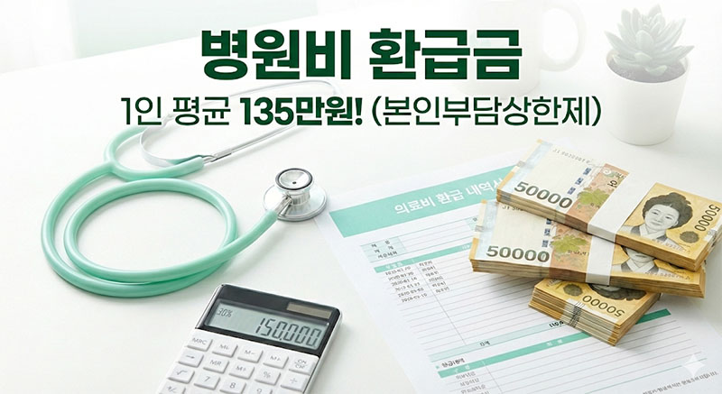 2026년 본인부담상한제 환급금 조회: 병원비 돌려받는 법 (소득분위별 상한액표)